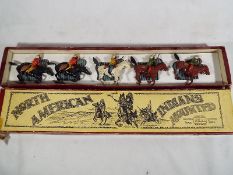 Britains - North American Indians Mounted boxed set No 152,