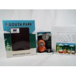 South Park - a quartz figurine clock, mi