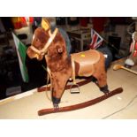 A child's rocking horse 65 cm (h)