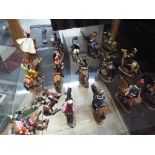 Del Prado - a collection of 16 figures depicting Napoleonic era soldiers (a/f),