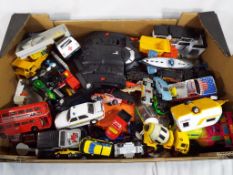 A quantity of diecast model motor vehicles to include Majorette Corgi,