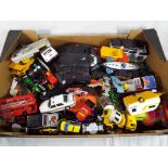 A quantity of diecast model motor vehicles to include Majorette Corgi,