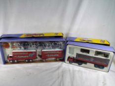 Corgi Classics Chipperfields Circus - two boxed sets comprising Foden S21 lorry and trailer with