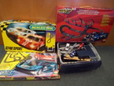 A good collection of Scalextric DT40 Sport and a Scalextric NWCRO and a Fast Lane racing.