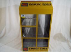 Corgi Toys - a promotional counter top display cabinet,
