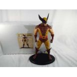 Wolverine - a Wolverine statue from the Attakus collection 1998 Marvel Characters,