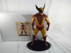 Wolverine - a Wolverine statue from the Attakus collection 1998 Marvel Characters,