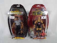 WWE (World Wrestling Entertainment action figures by Jakks Pacific) - a No Way Out PPV Series 12
