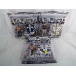 WWE (World Wrestling Entertainment) Action Figures by Jakks Pacific - Three Champions of