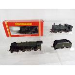 Model railways - three Hornby OO gauge locomotives comprising 4-6-0 Royal Scot with tender,