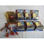 Marvel Heroes - six Marvel Heroes figure factories sealed in blister packs,