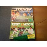 A Striker Five a Side Table Top football With A Kick game by Parker (boxed),