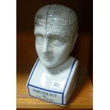 China phrenology head