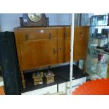 3' 6" oak sideboard fitted drawers and cupboards