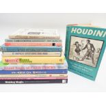 Collection of magic books to include - 'Houdini The Man Who Walked Through Walls' by W L Gresham,