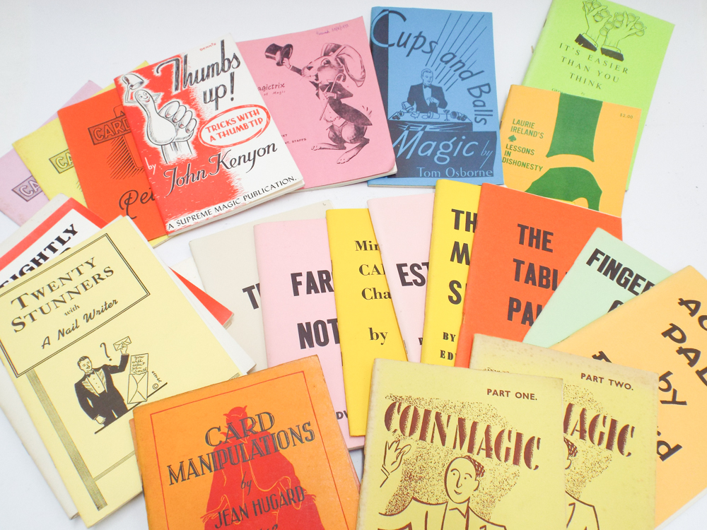 Collection of vintage magic pamphlets to include 'Coin Magic' Parts 1 & 2 by Hugard, - Image 2 of 2