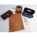 Collectable pince-nez old spectacles,