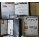 3 albums of various first day covers
