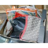 8 assorted designer and other handbags etc.