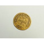 Portuguese gold coin 400 Reis of John V 1723