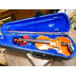 A Chinese Violin in case