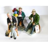 Three Royal Doulton figures 'A good Catch' HN2258,