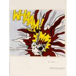 Lichtenstein, Roy. 1923 - Manhattan - 1997. "Whaam!" Diptychon, 2 Farboffsetlithografiennach Motiven