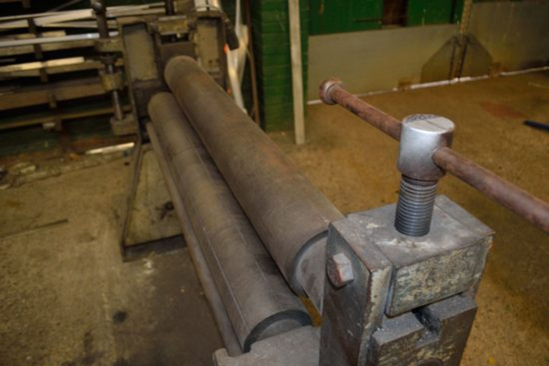 FJ Edwards powered bending rolls approx 1250mm wide - Image 5 of 6