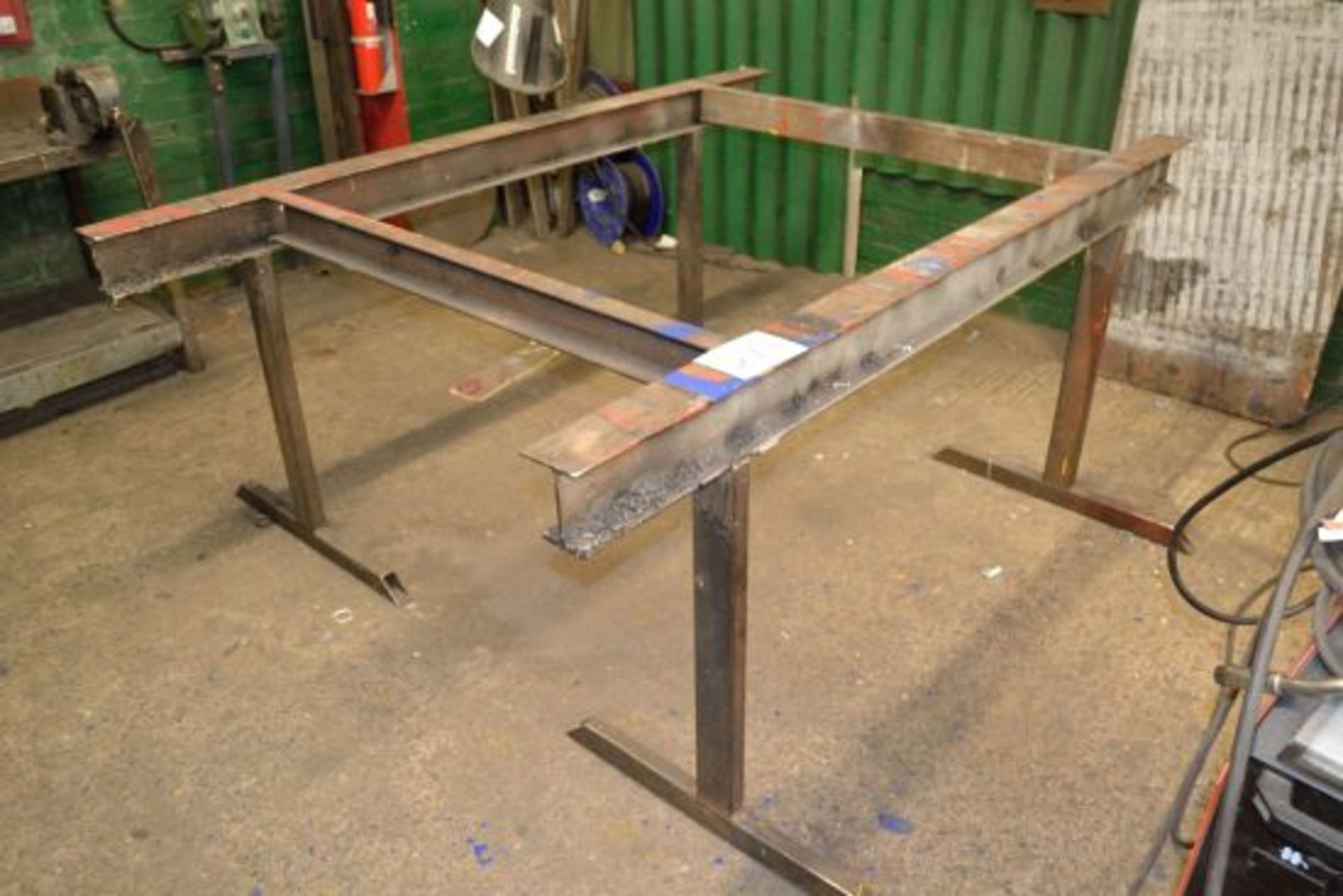 2 no. fabricated welding tables