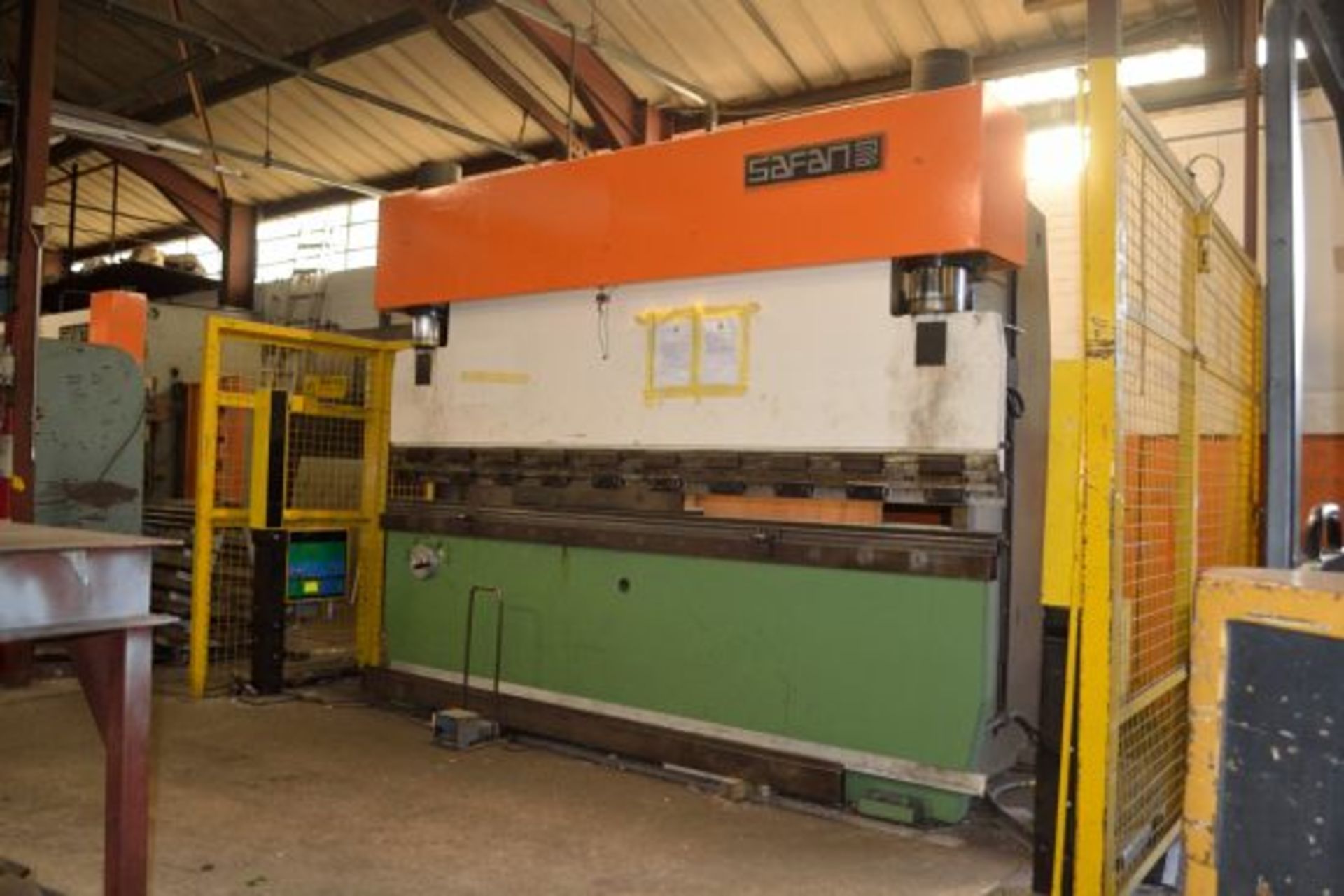 Safan SK110-3100 press brake, 100 ton x 3100mm