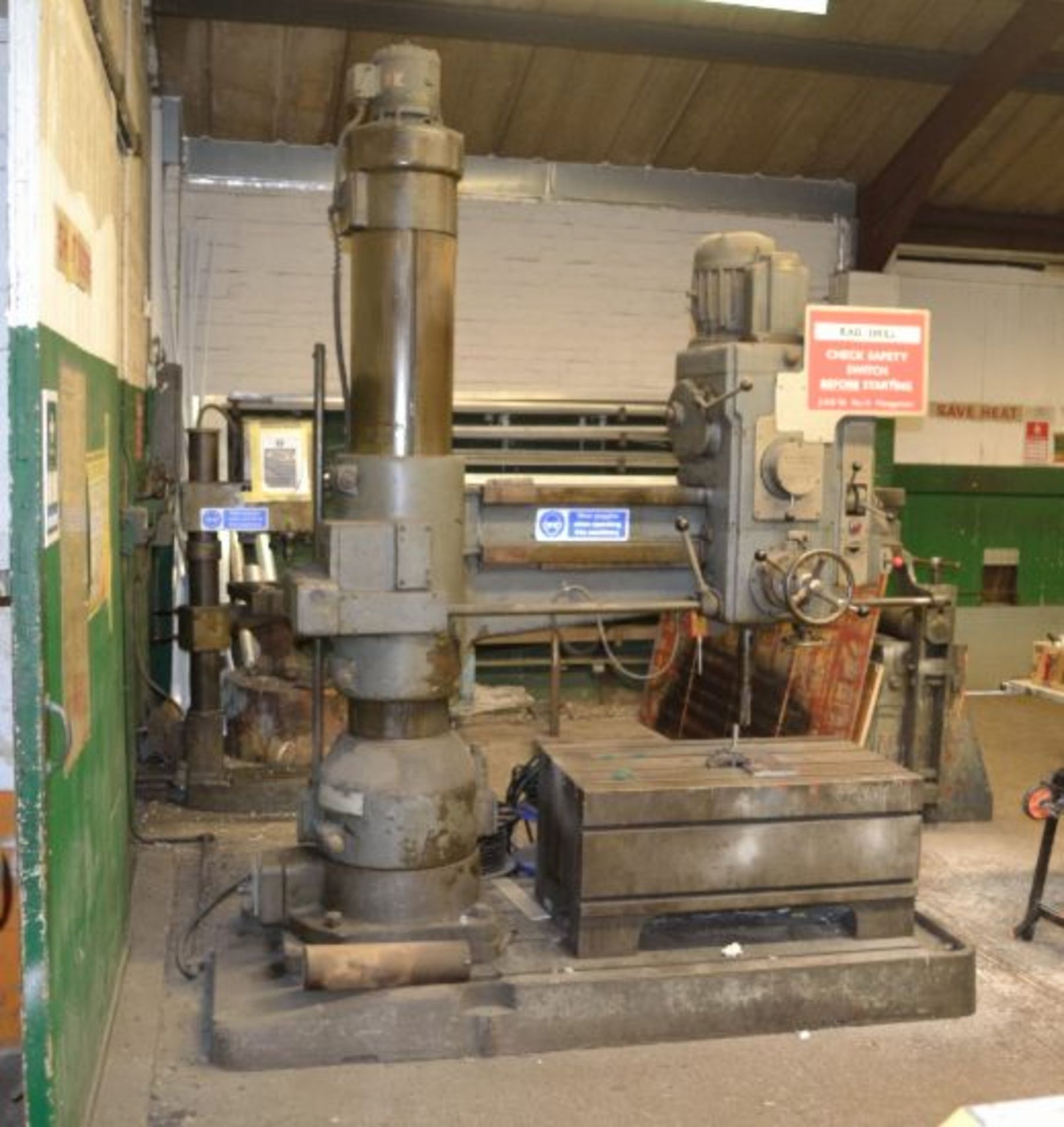 Asquith A2R radial pillar drilling machine - Image 4 of 7