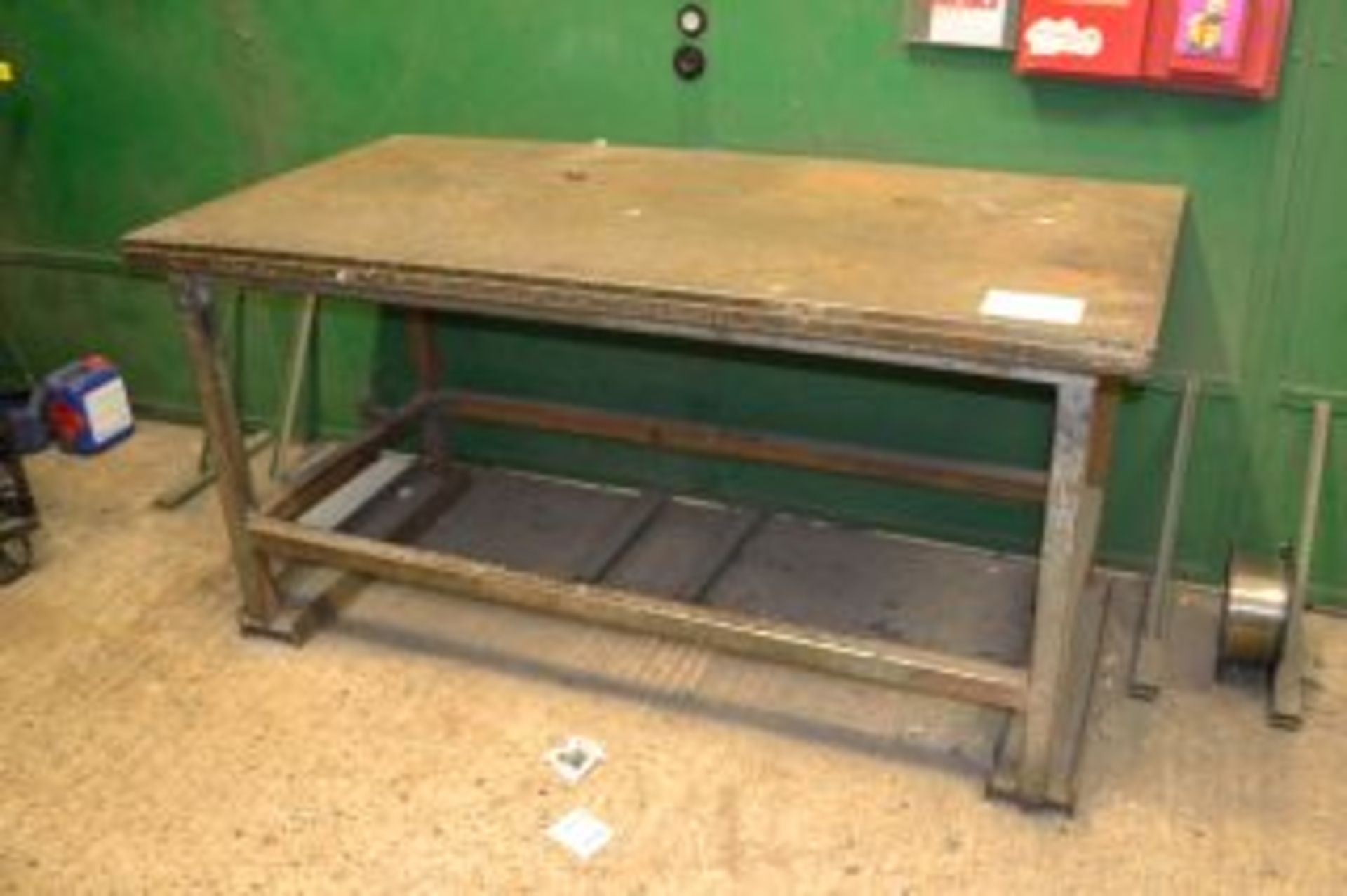 2 no. fabricated welding tables - Image 2 of 2