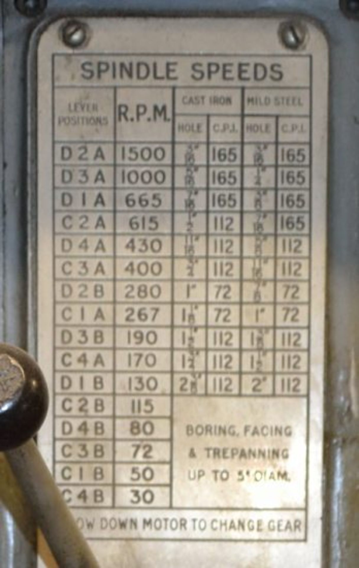 Asquith A2R radial pillar drilling machine - Image 6 of 7