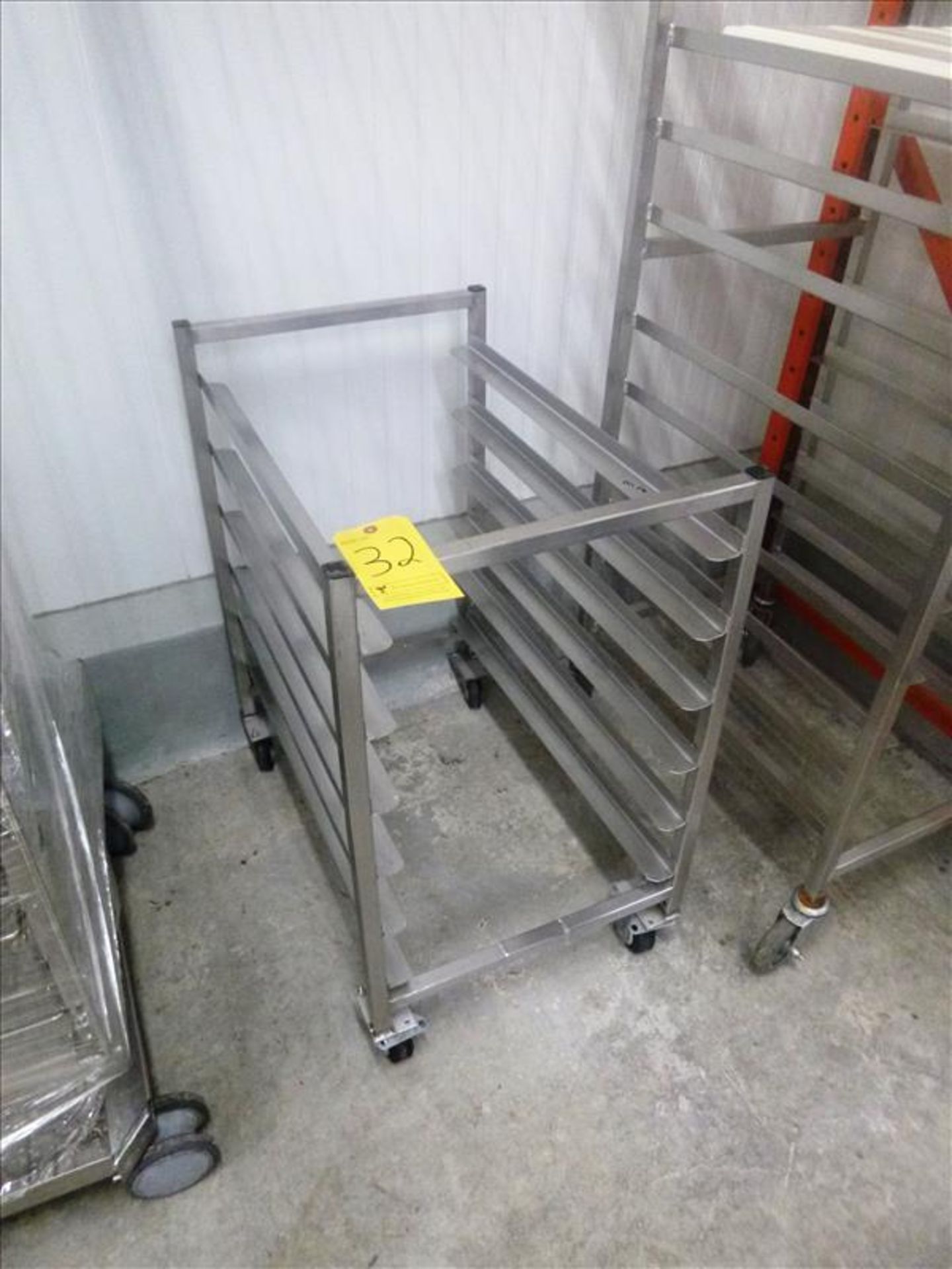 sml s/s tray cart