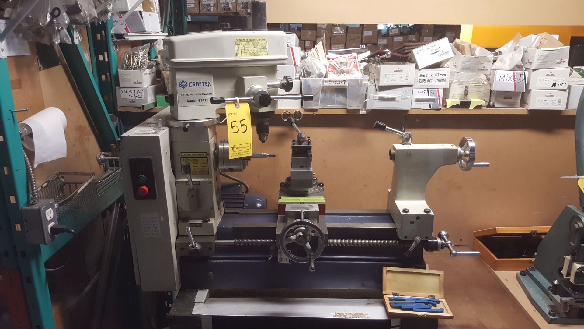 Craftex lathe/mill combination mod.B2071