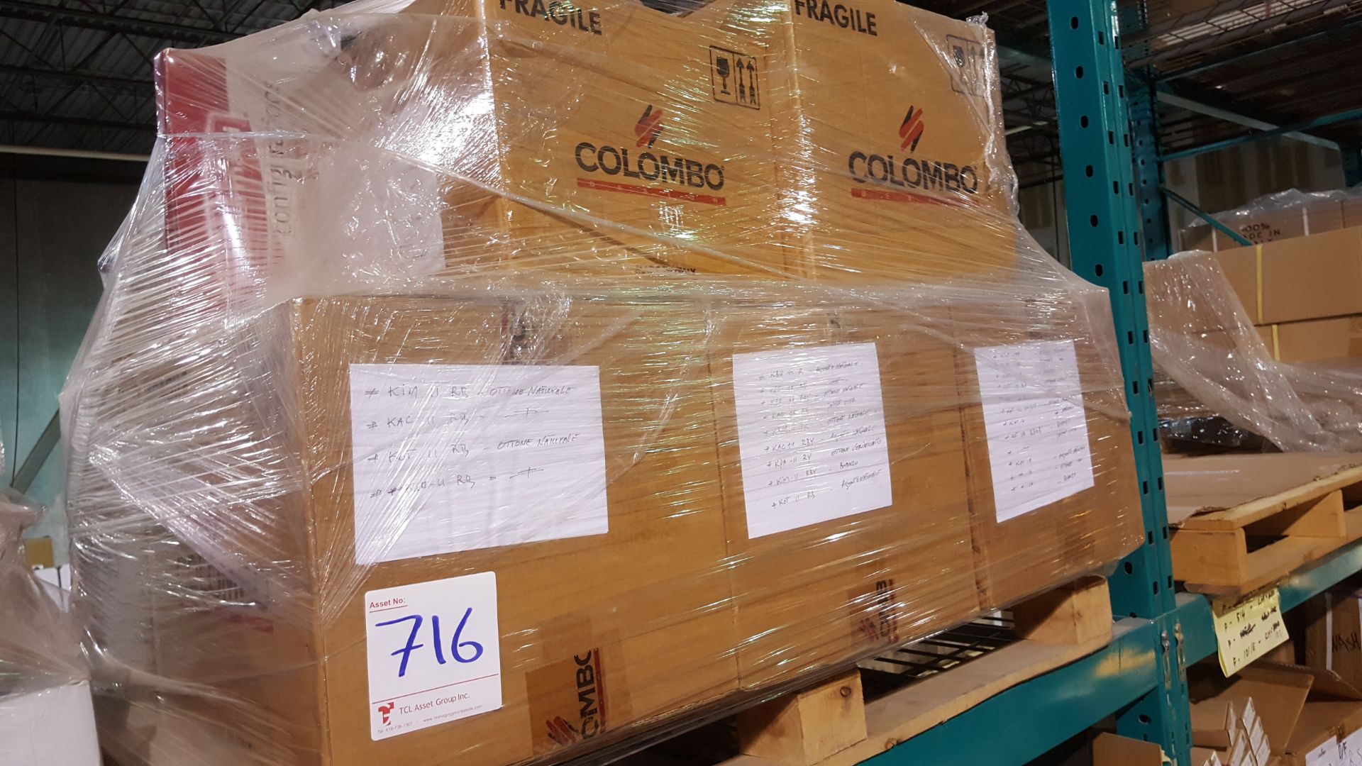 Pallet of Colombo Anthologia door handles approx.120 pieces