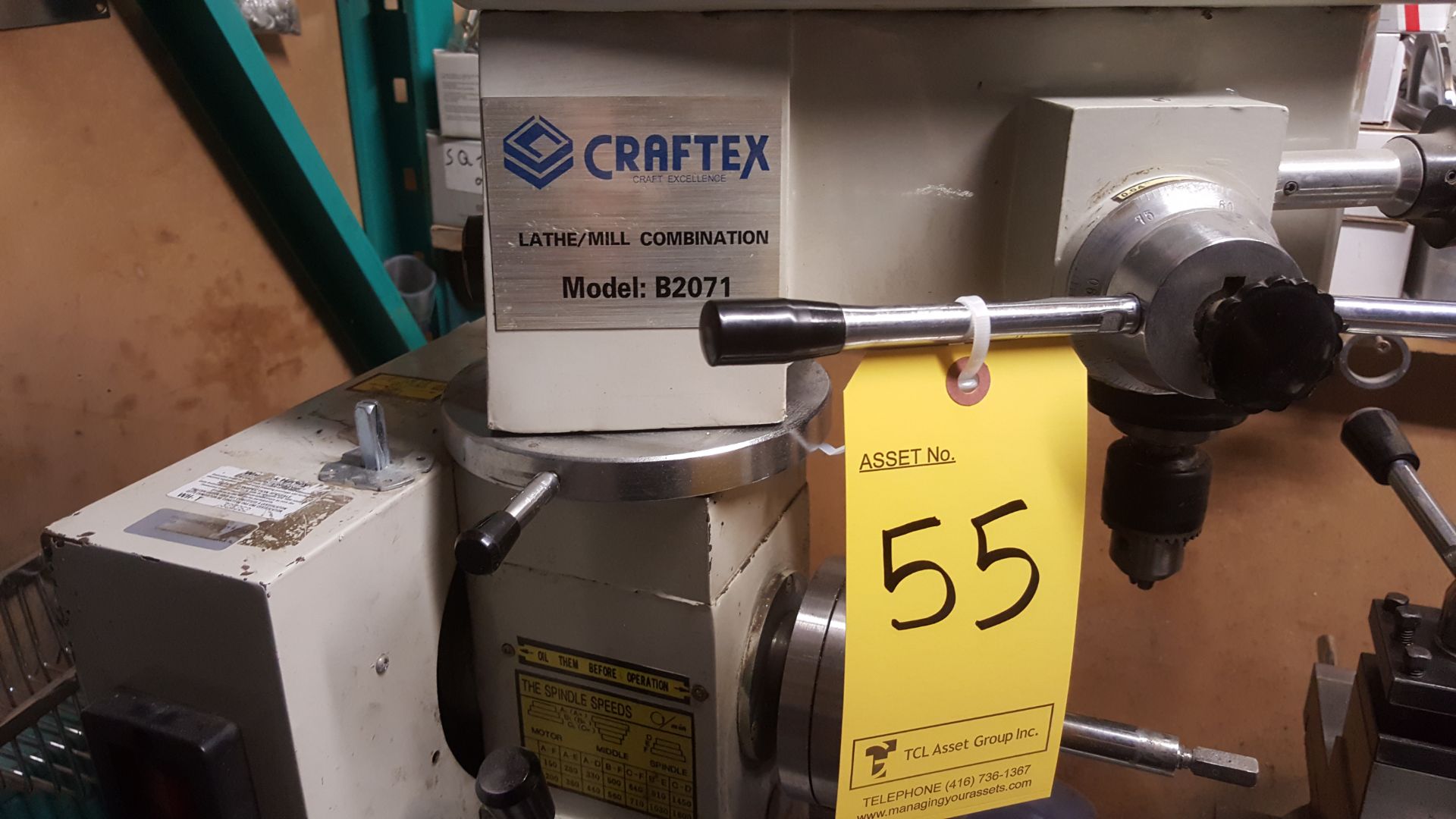 Craftex lathe/mill combination mod.B2071 - Image 2 of 5