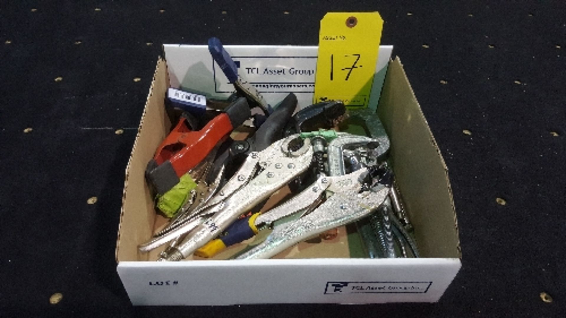 Lot (10) Vicegrips, pliers and clamps