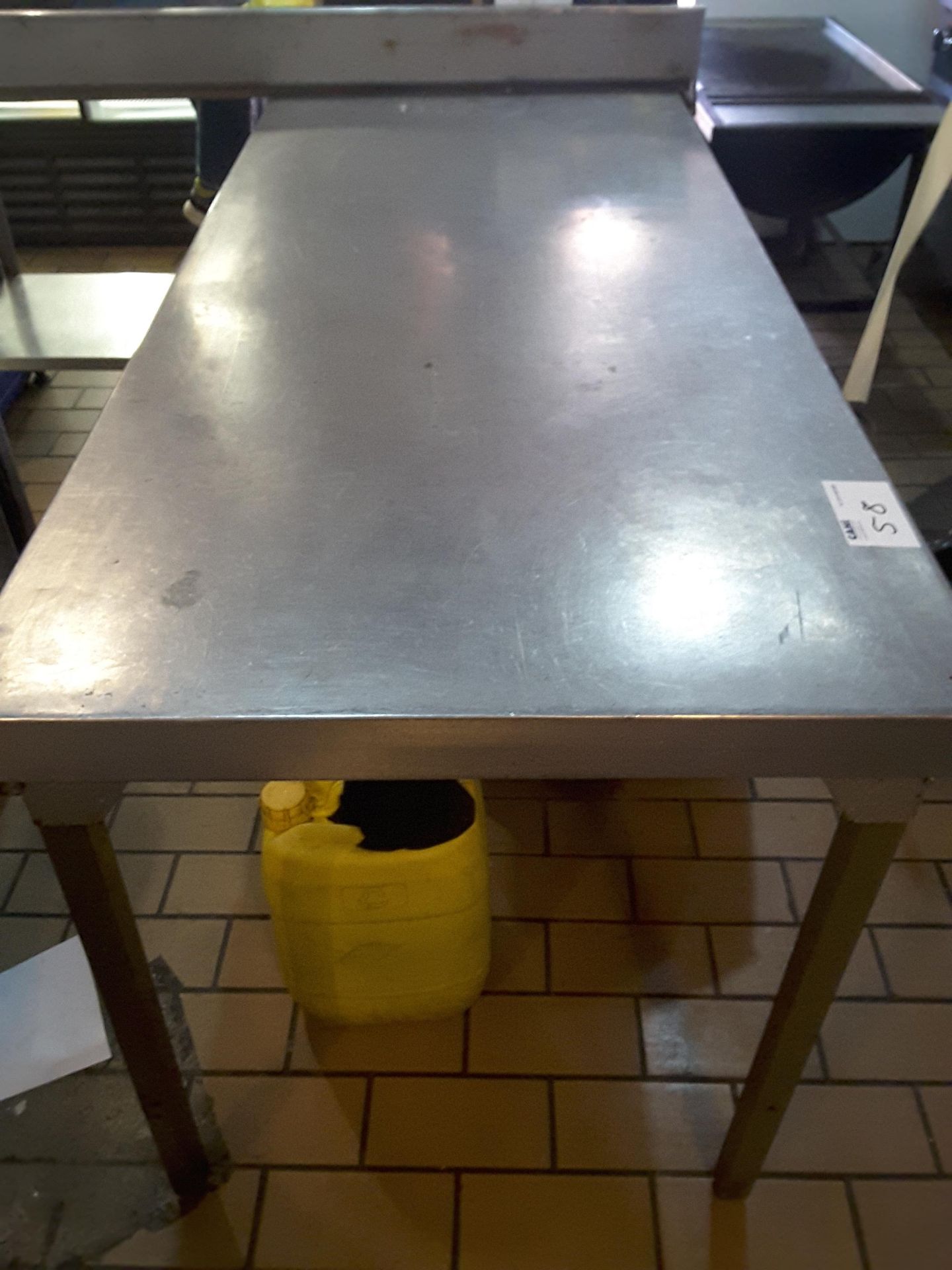 Stainless Steel Prep Table - 1,5m - Image 2 of 2