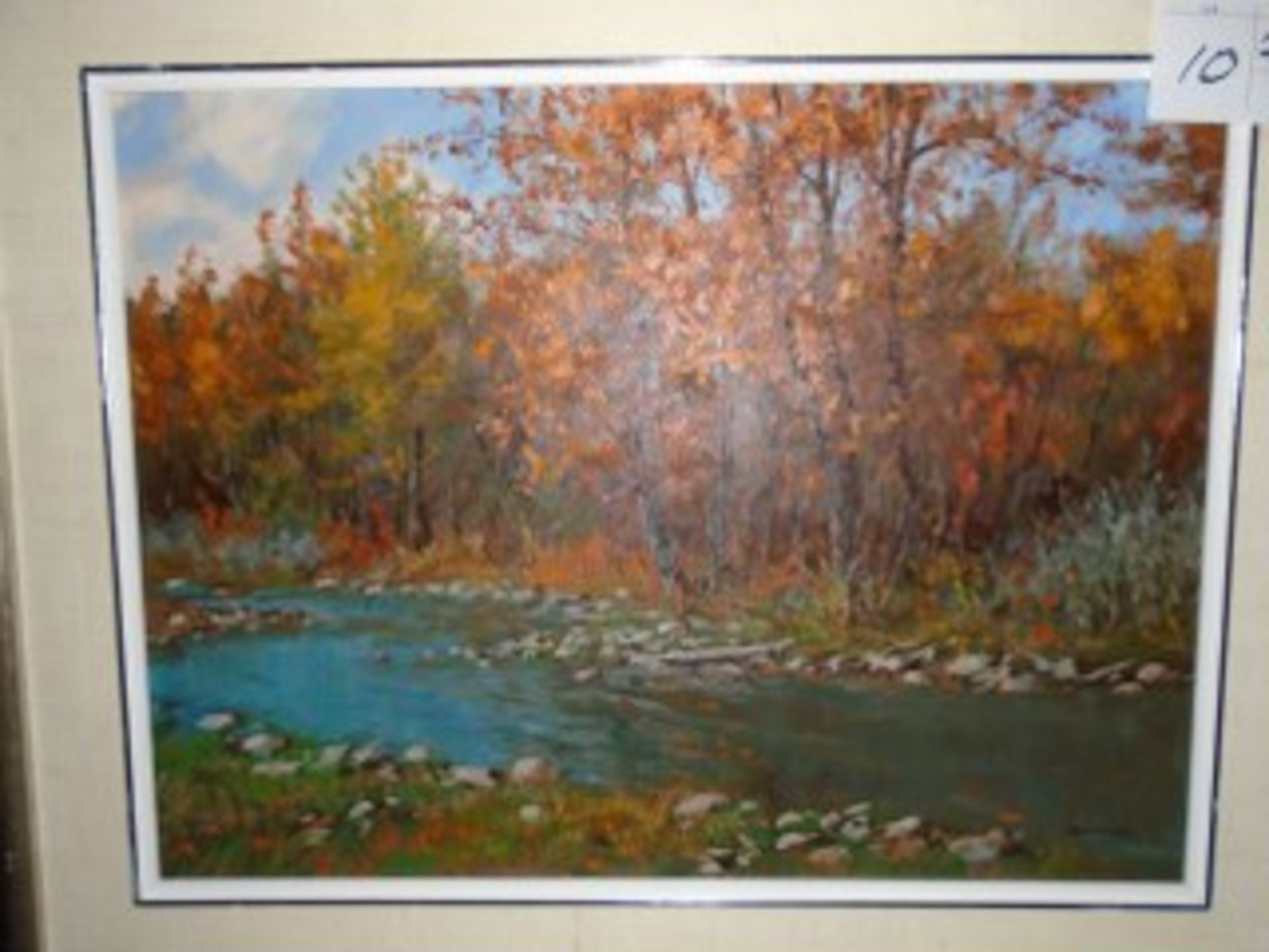 Gonzalvez - River in Fall - Original oil