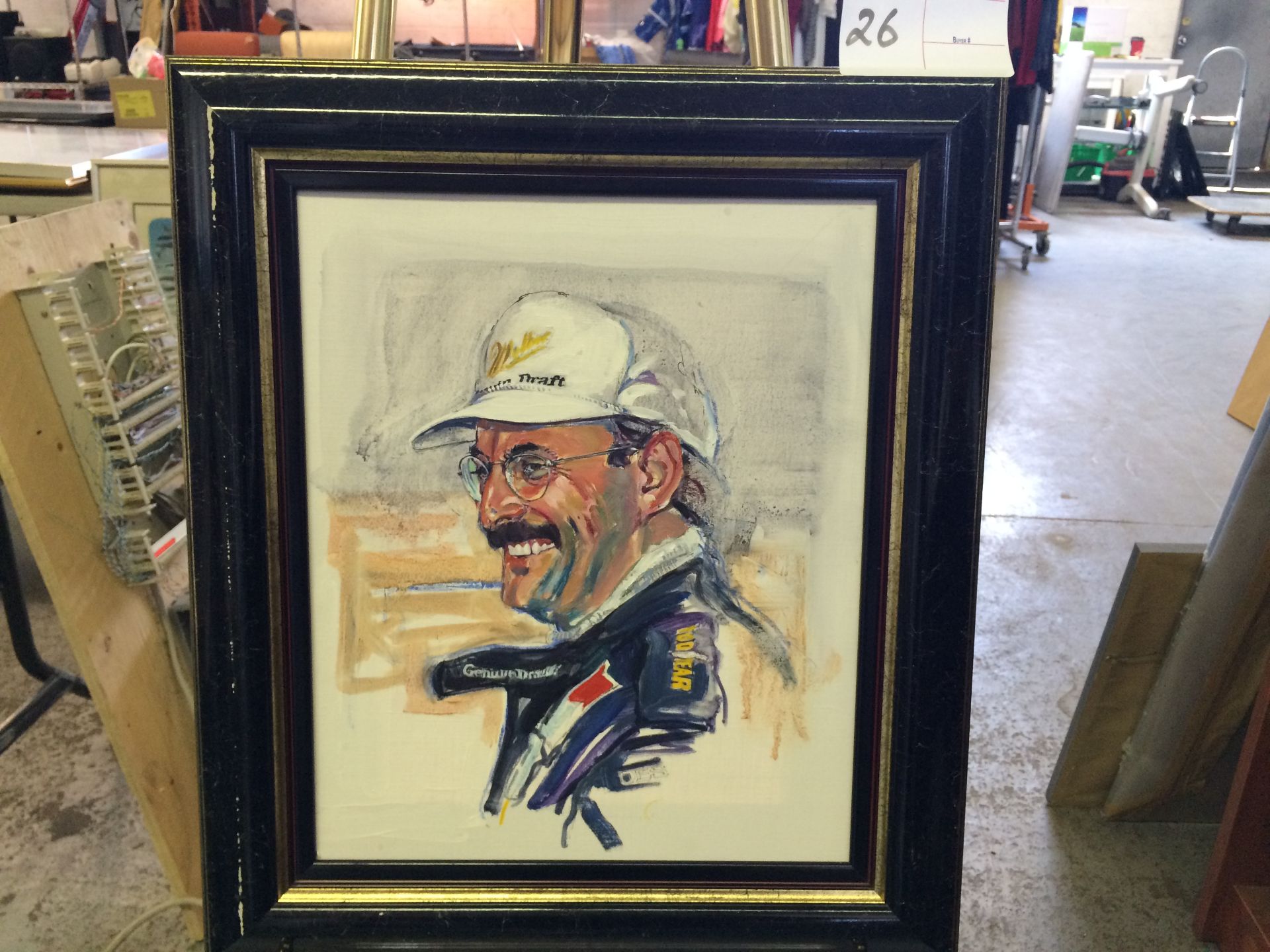 Original Oil Paining - Driver Portrait