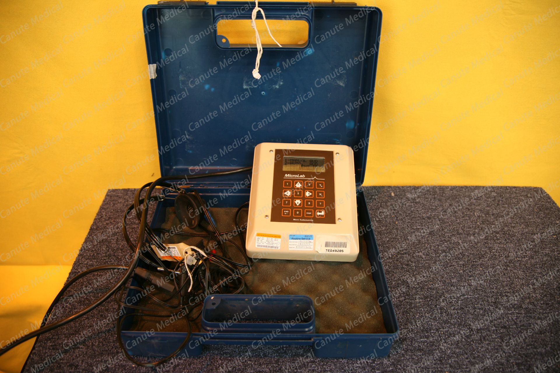 Micro Audiometrics Microlab Audiometer, Powers Up (9234)