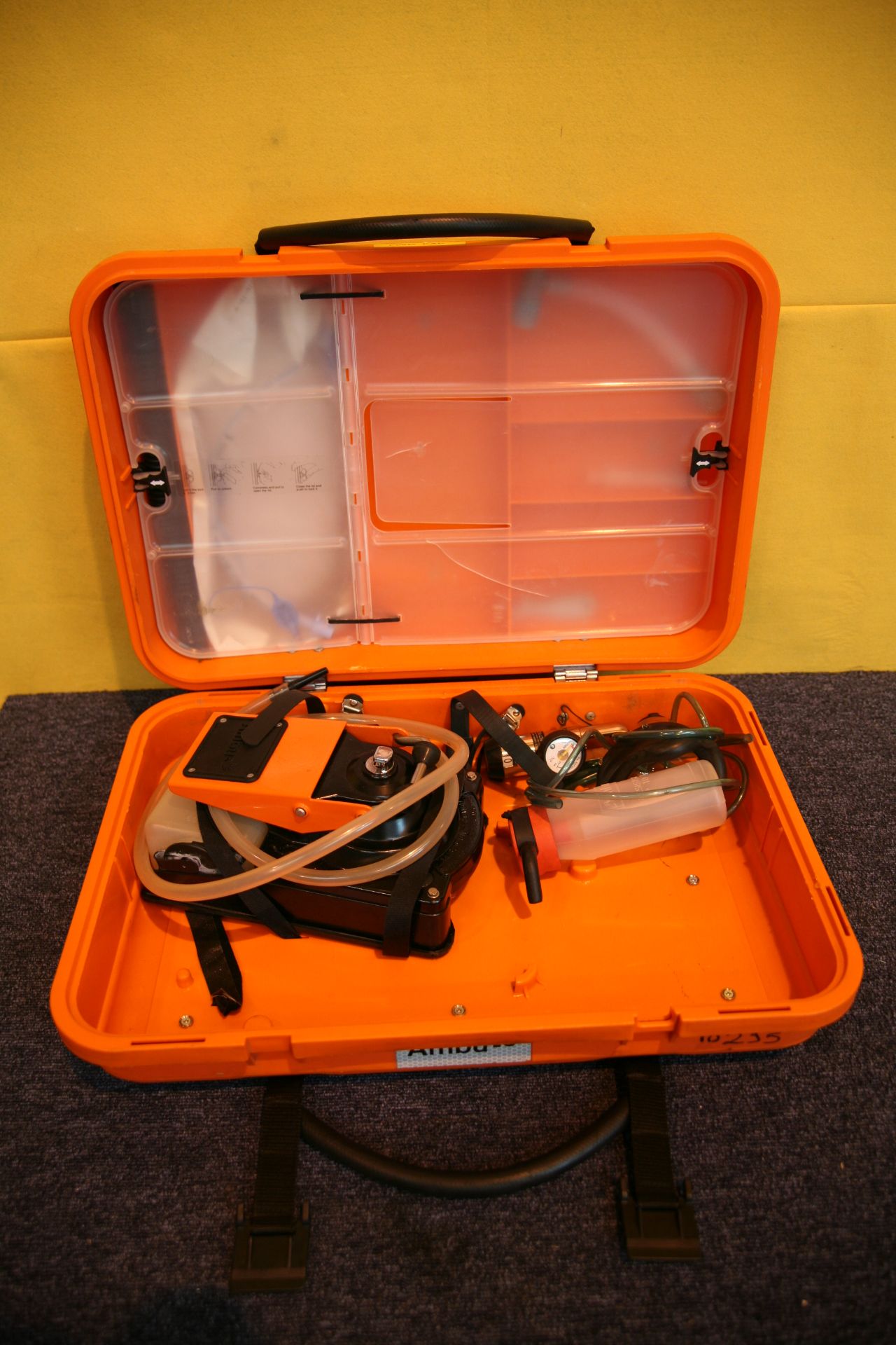 Ambu Resuscitation Kit In Case *Incomplete* (View Photo For Components) (10295)