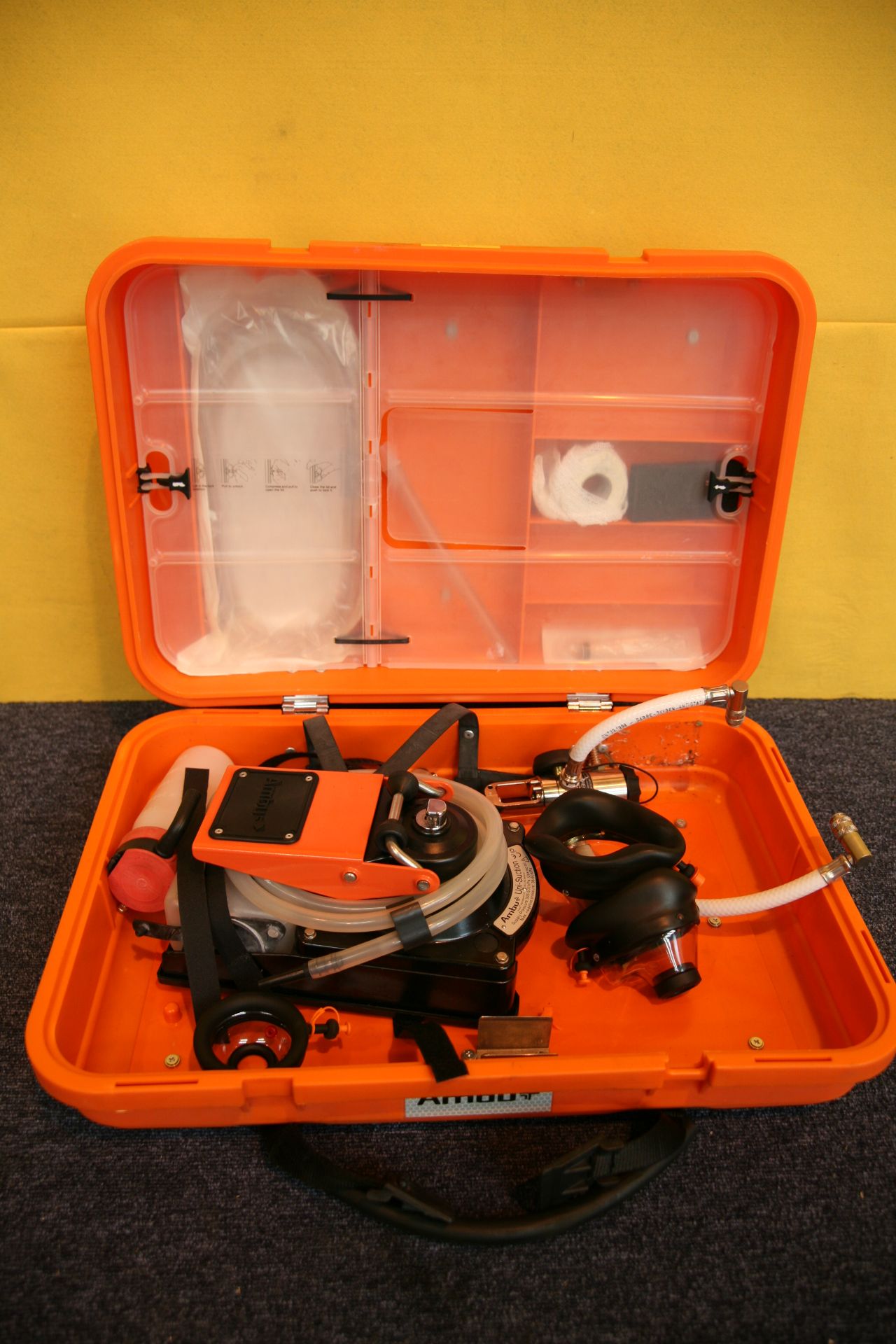 Ambu Resuscitation Kit In Case *Incomplete* (View Photo For Components) (10295)