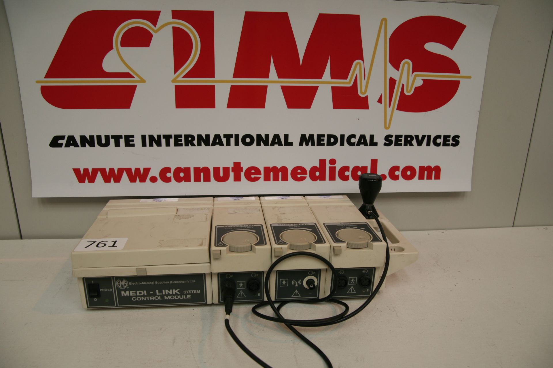 Medi Link Control Module ith Ultrasound Module with Probe,