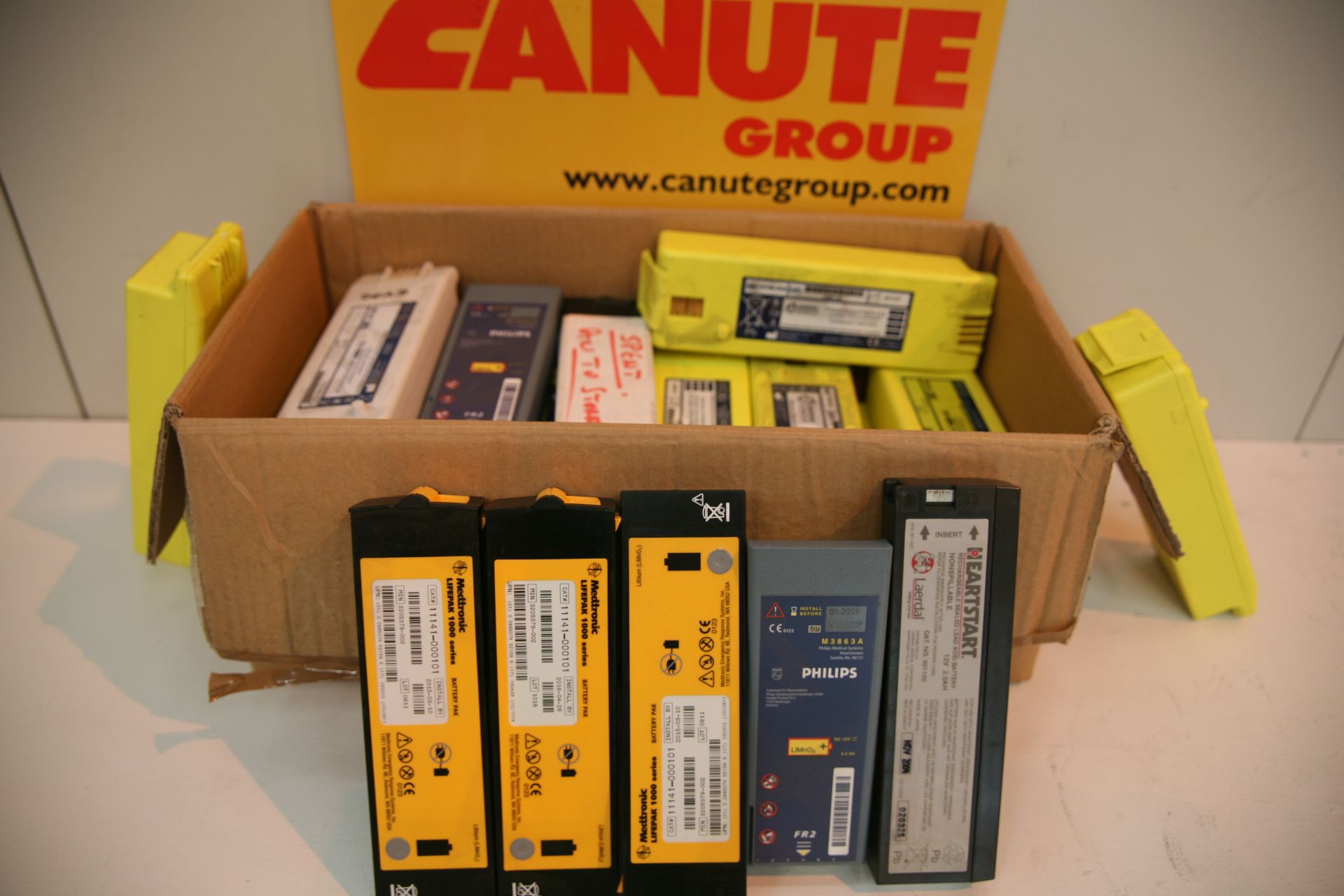 Box Of Various Battery's