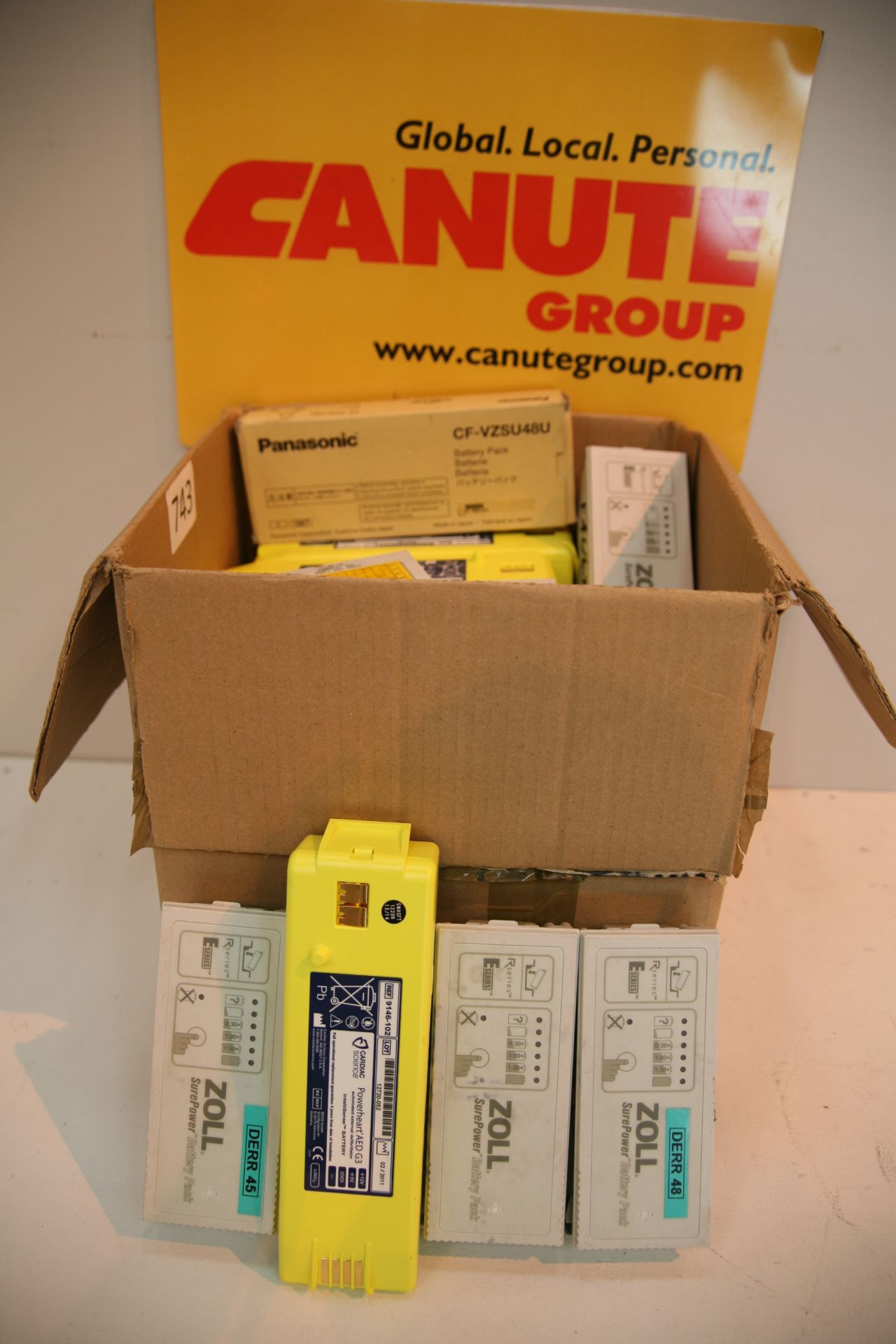 Box Of Various Battery's