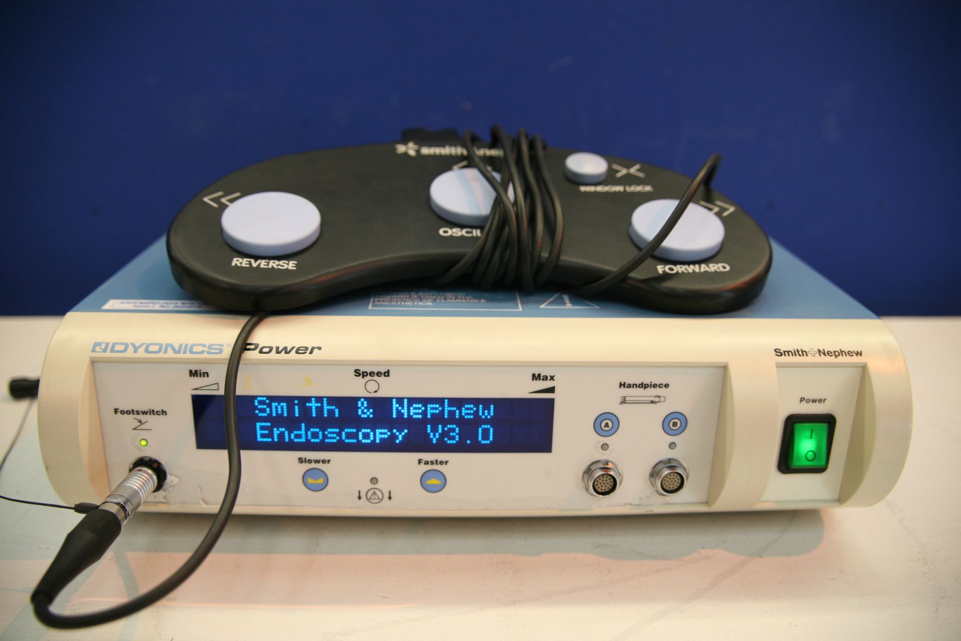 Smith Nephew Dyonics Power Control Unit With footswitch *Power Up*