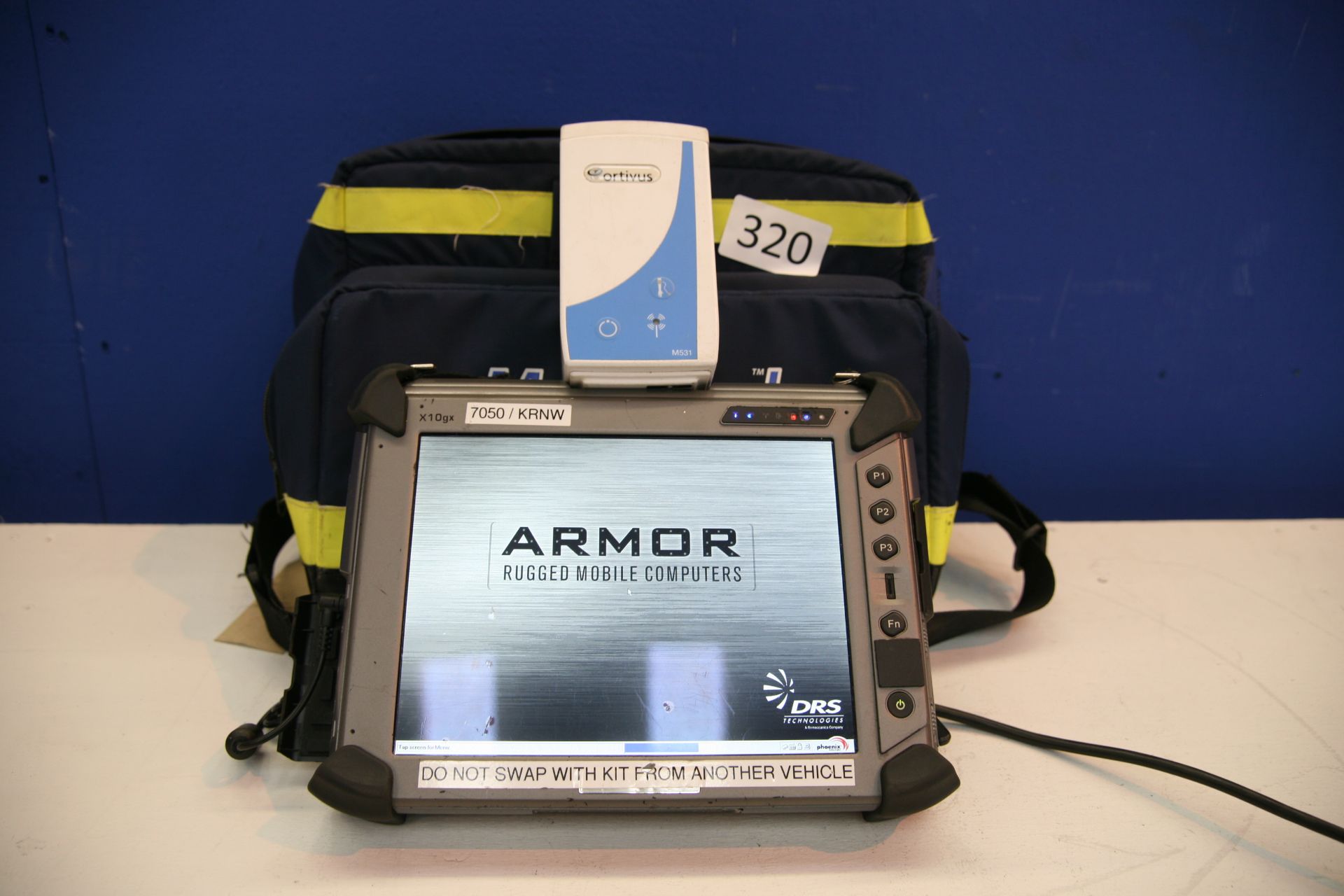 Armor X10gx Electric Patient Care Reporting Ambulatory monitor With Ortivus M531 And Battery
