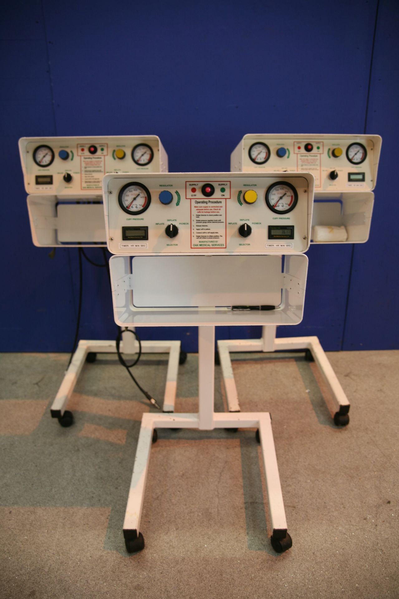 3x OAK Medical Tourniquet Machines